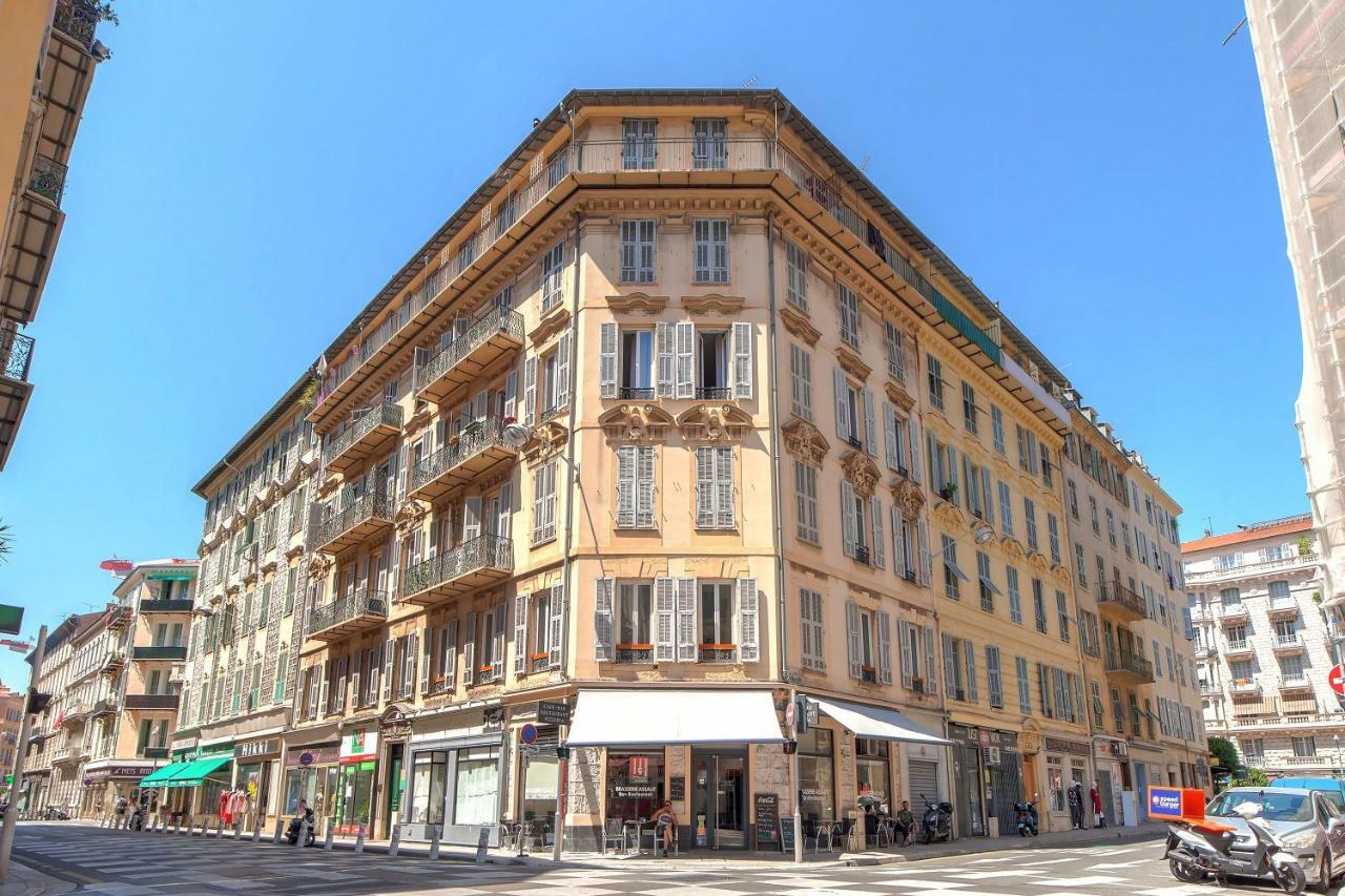Lovely Large Familial Apartment In Central Nice, Ten Minutes Walk To The Beach! 外观 照片